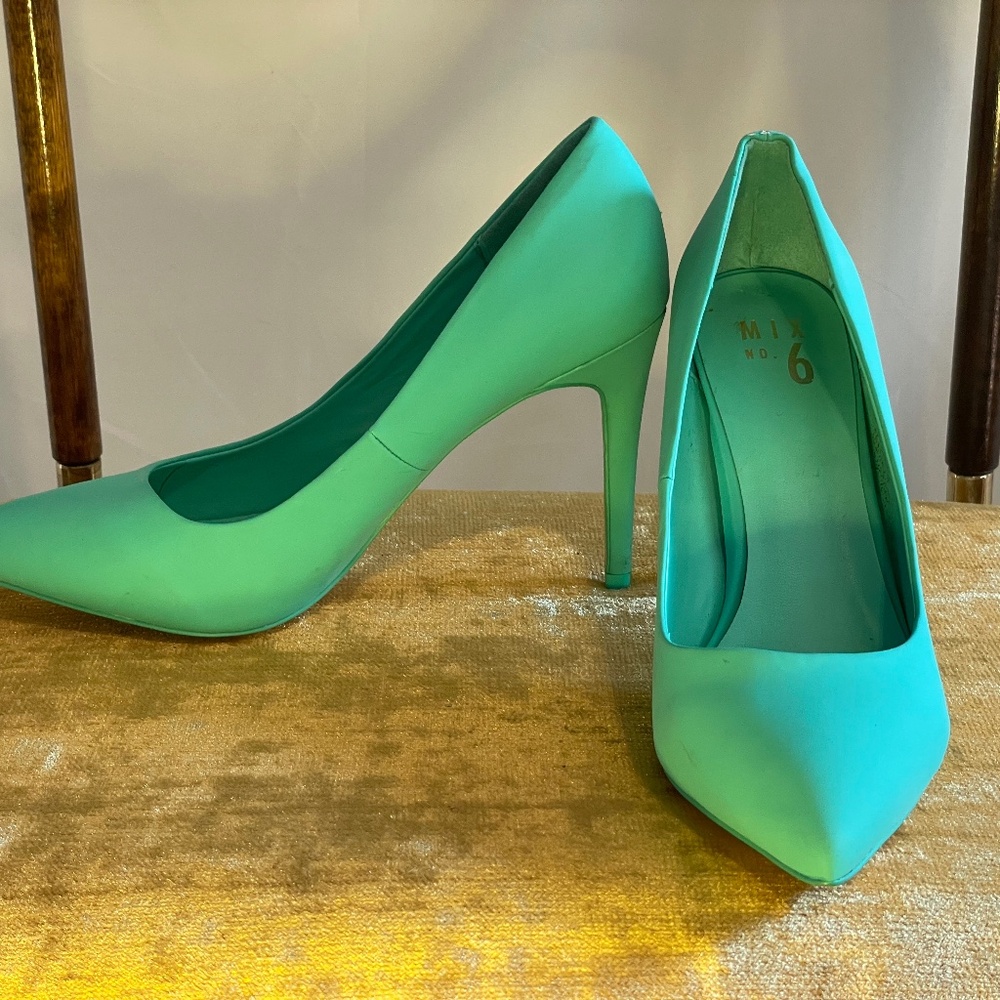 Teal Stilettos